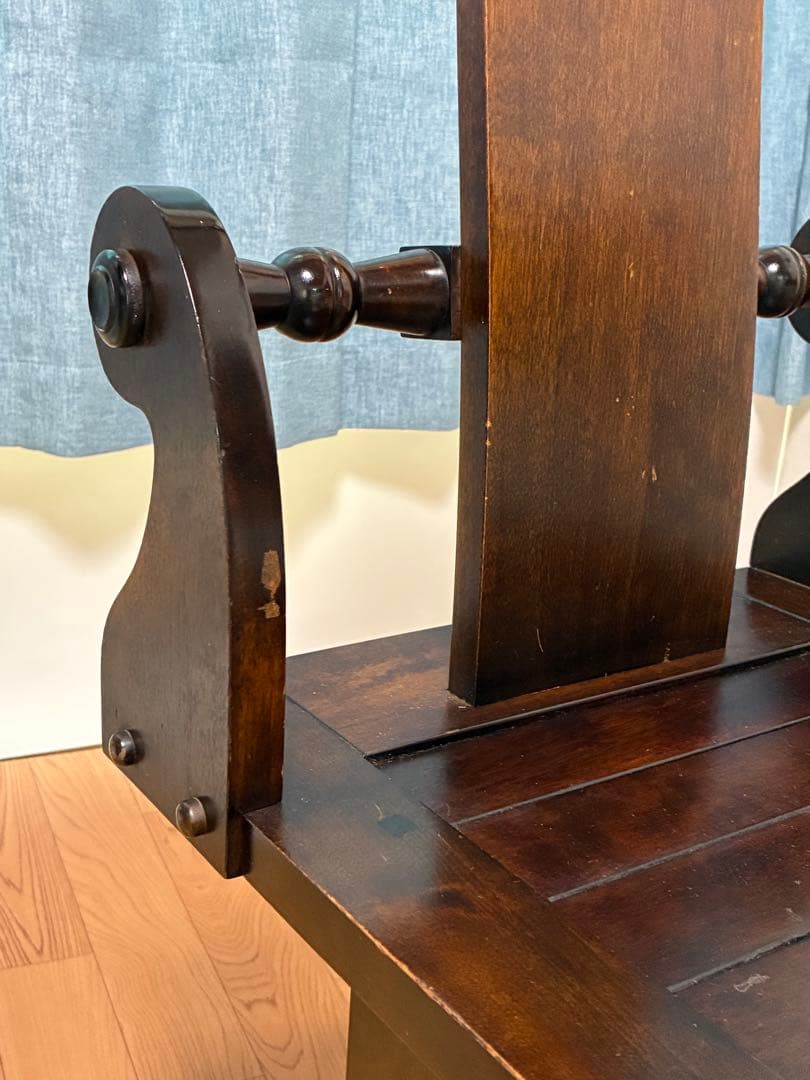 ダイニングチェア　椅子　レトロ　木製イス　チェア