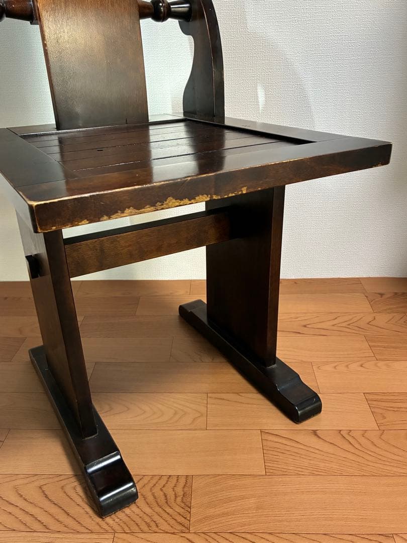 ダイニングチェア　椅子　レトロ　木製イス　チェア