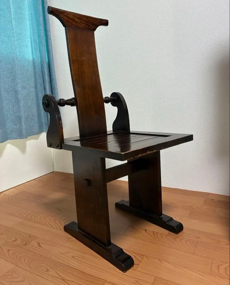 ダイニングチェア　椅子　レトロ　木製イス　チェア