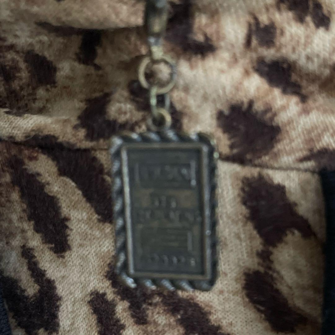 d.i.a/ヒョウ柄レイヤード風セクシートップス