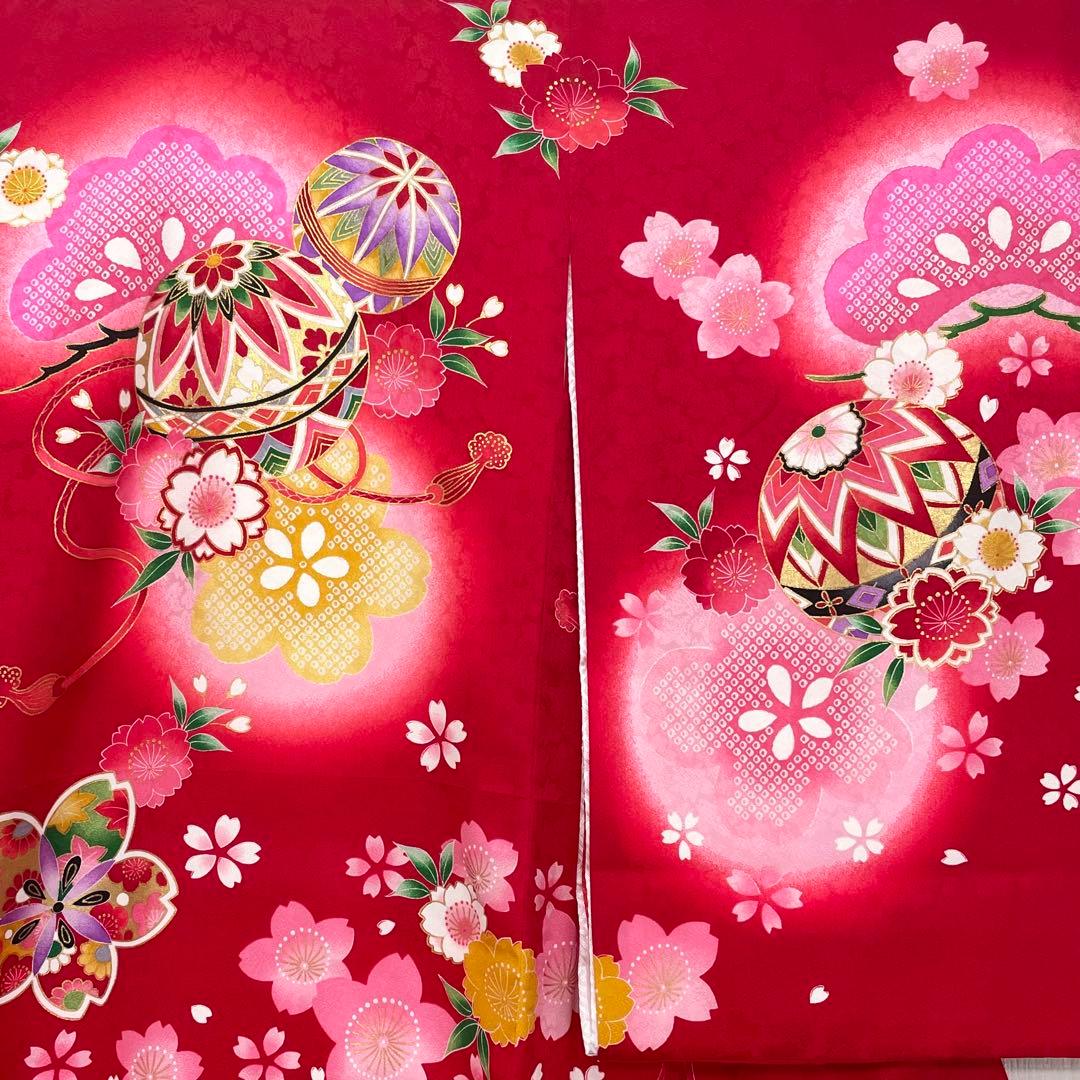 宮詣り 女の子　正絹　初着 産着 着物