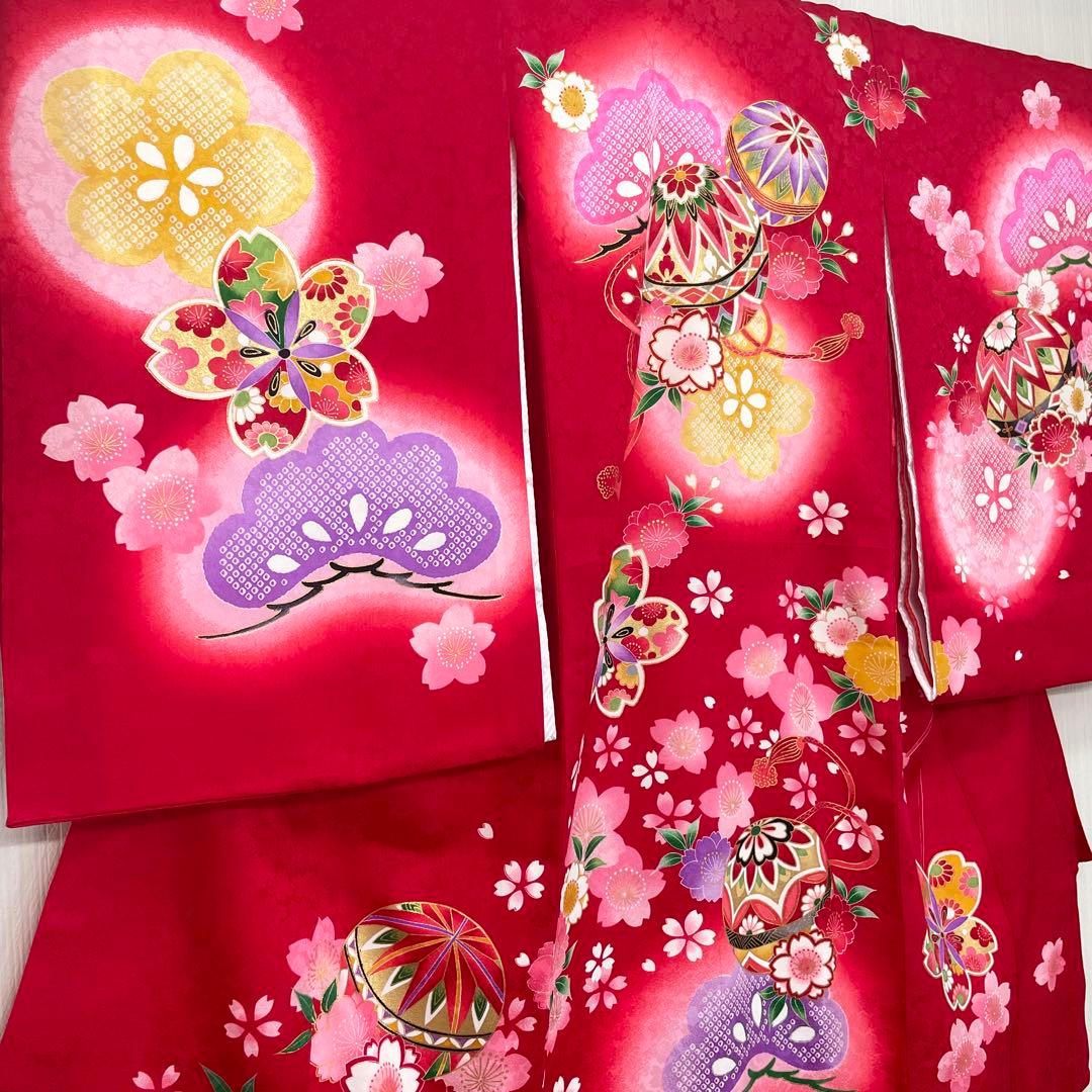 宮詣り 女の子　正絹　初着 産着 着物