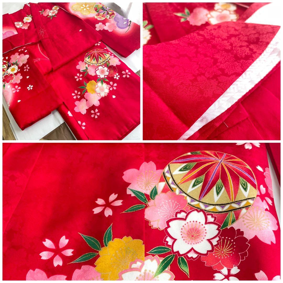 宮詣り 女の子　正絹　初着 産着 着物