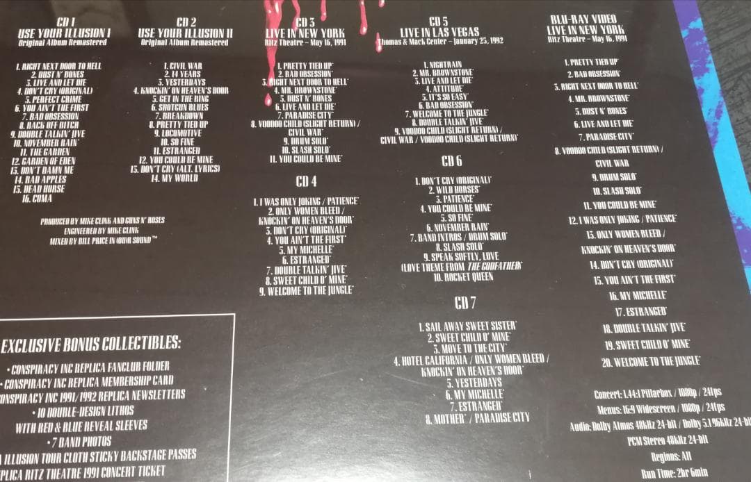 Use Your Illusion I & II ガンズ・アンド・ローゼズ