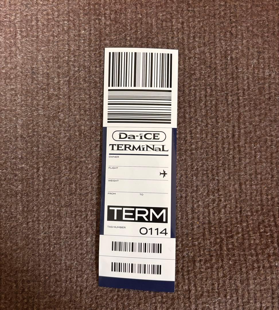 【新品】未開封　Da-iCE TERMiNaL 初回生産限定版
