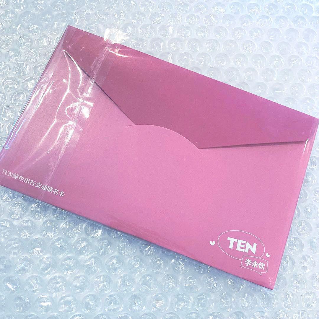 威神V WayV On My Youth テン 交通カード 中華トレカ ポラ