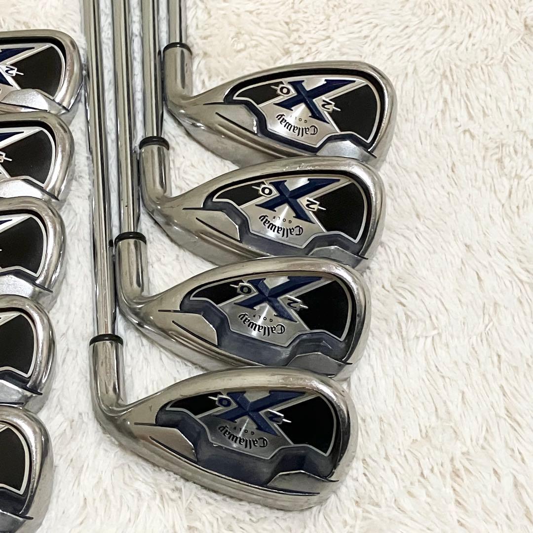 Callaway X20 アイアンセット　9本　flexR