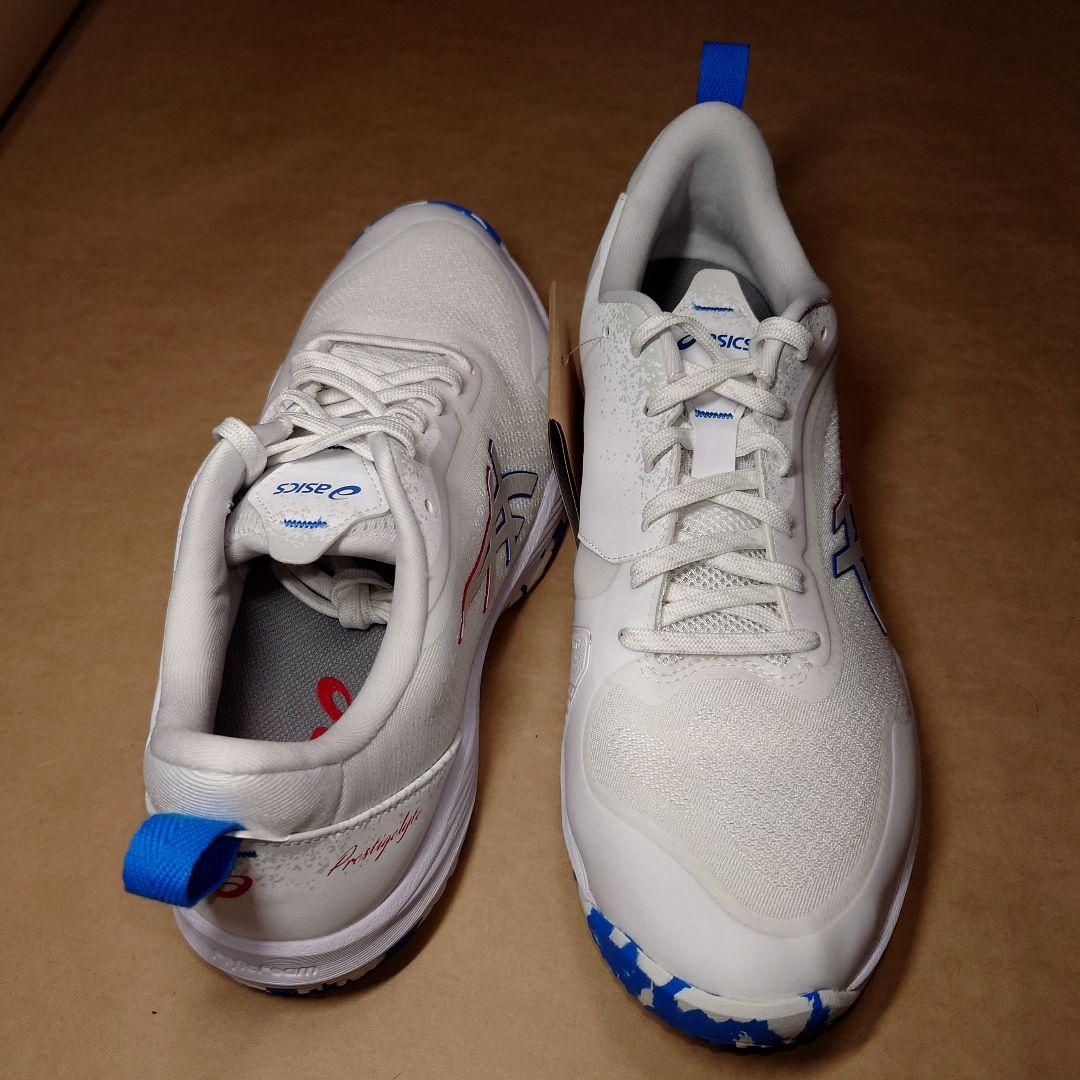 テニス 28cm アシックス PRESTIGELYTE 5 OC WIDE