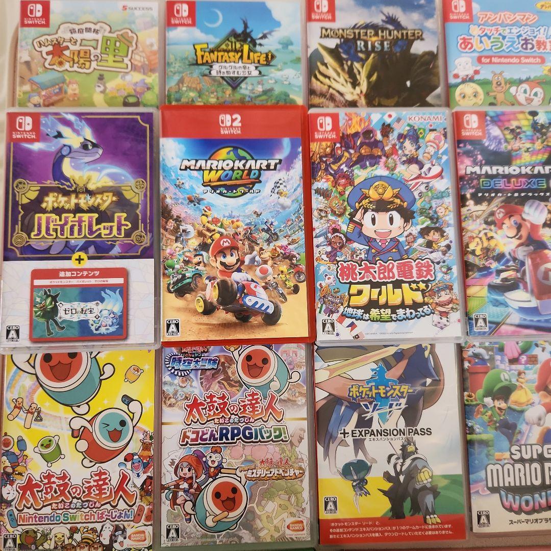 【新品未開封】【未使用に近い】Switch1＆Switch2ソフト 51本セット