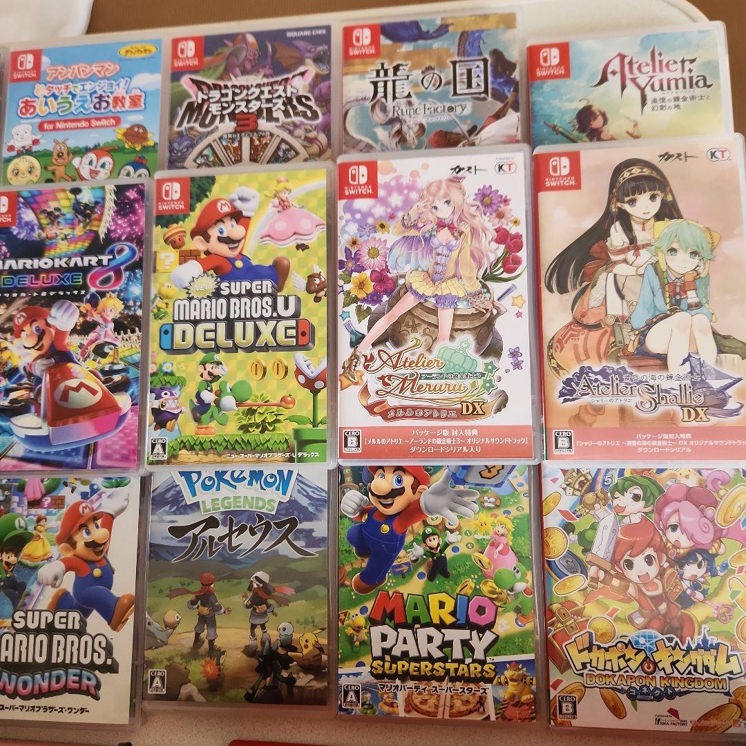 【新品未開封】【未使用に近い】Switch1＆Switch2ソフト 51本セット