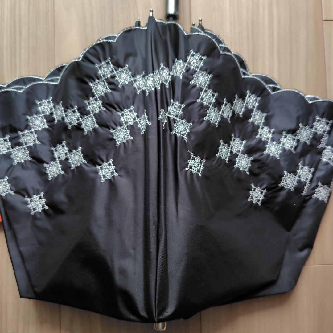 【新品！タグ付】アンテプリマ　サマーシールド　二つ折日傘　黒