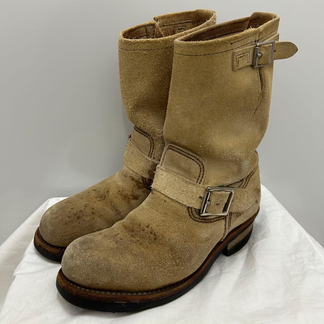 【廃盤】レッドウィング スエードエンジニアブーツ82687D REDWING