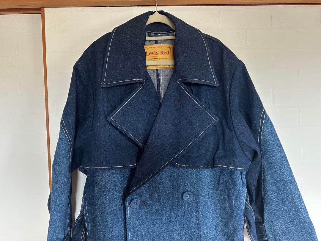大幅に値下げします！新品　LEVI’S RED 2021 デニム トレンチコート
