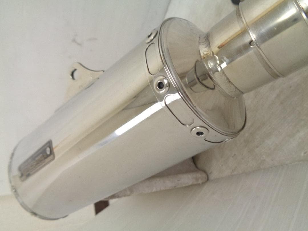 XSR125 RE46J タケガワ テーパーコーン フルエキ マフラー