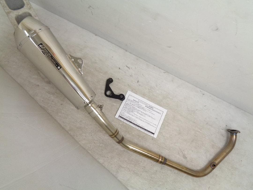 XSR125 RE46J タケガワ テーパーコーン フルエキ マフラー