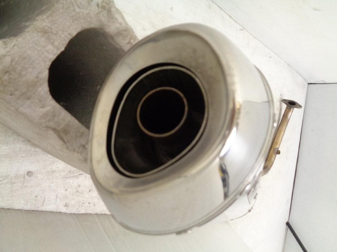 XSR125 RE46J タケガワ テーパーコーン フルエキ マフラー