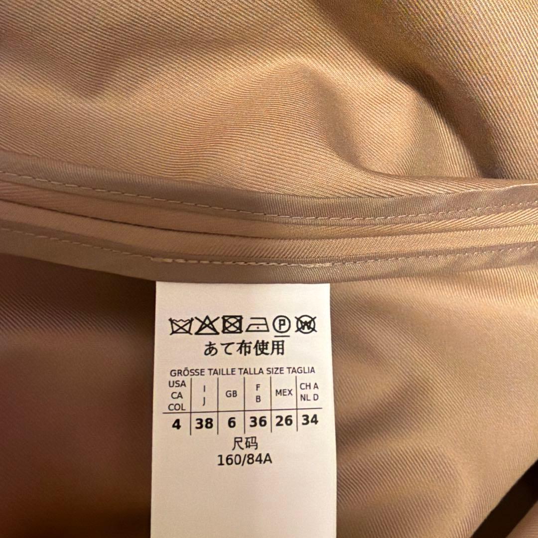 MaxMara WEEKEND ベージュ トレンチコート（ストールは参考品です）