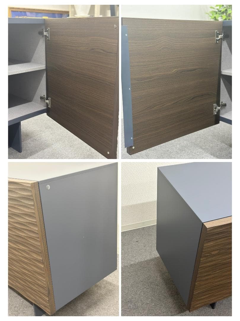 カリガリス■オペラサイドボード　モダン　ブラウン　収納　イタリア　ホテルライク