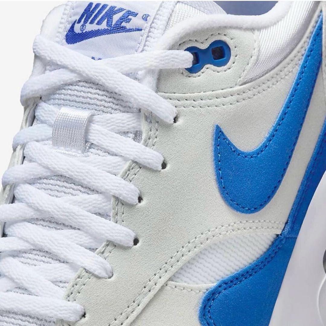 ナイキ ゴルフ 27.5cm エアマックス スパイク シューズ 靴 白 青