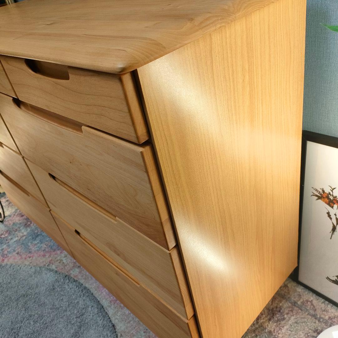 ISSEIKI 一生紀 ERIS 120 LC-4 ナチュラル チェスト