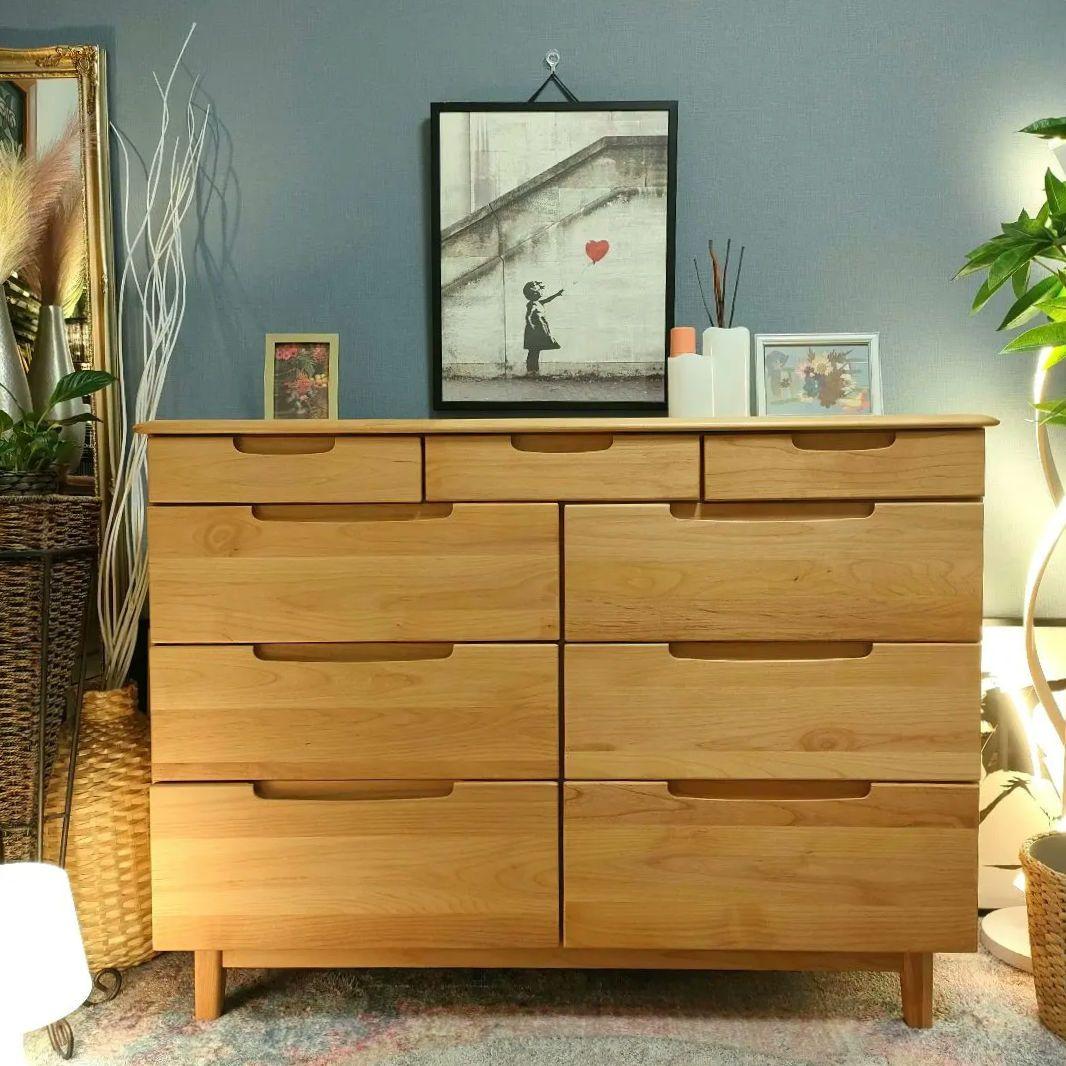 ISSEIKI 一生紀 ERIS 120 LC-4 ナチュラル チェスト