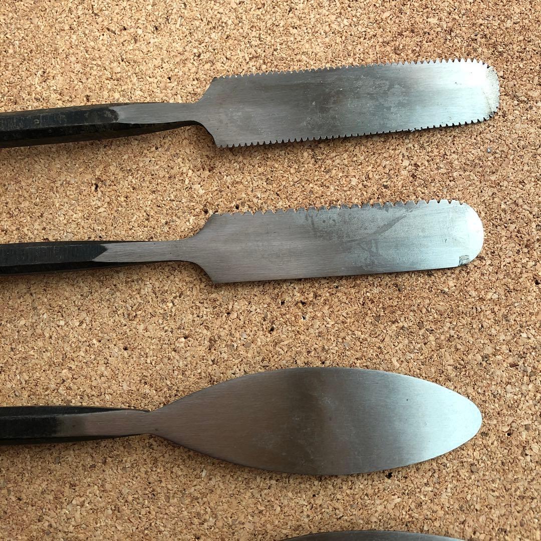 ホルベイン彫塑用鉄ヘラ 6本セット