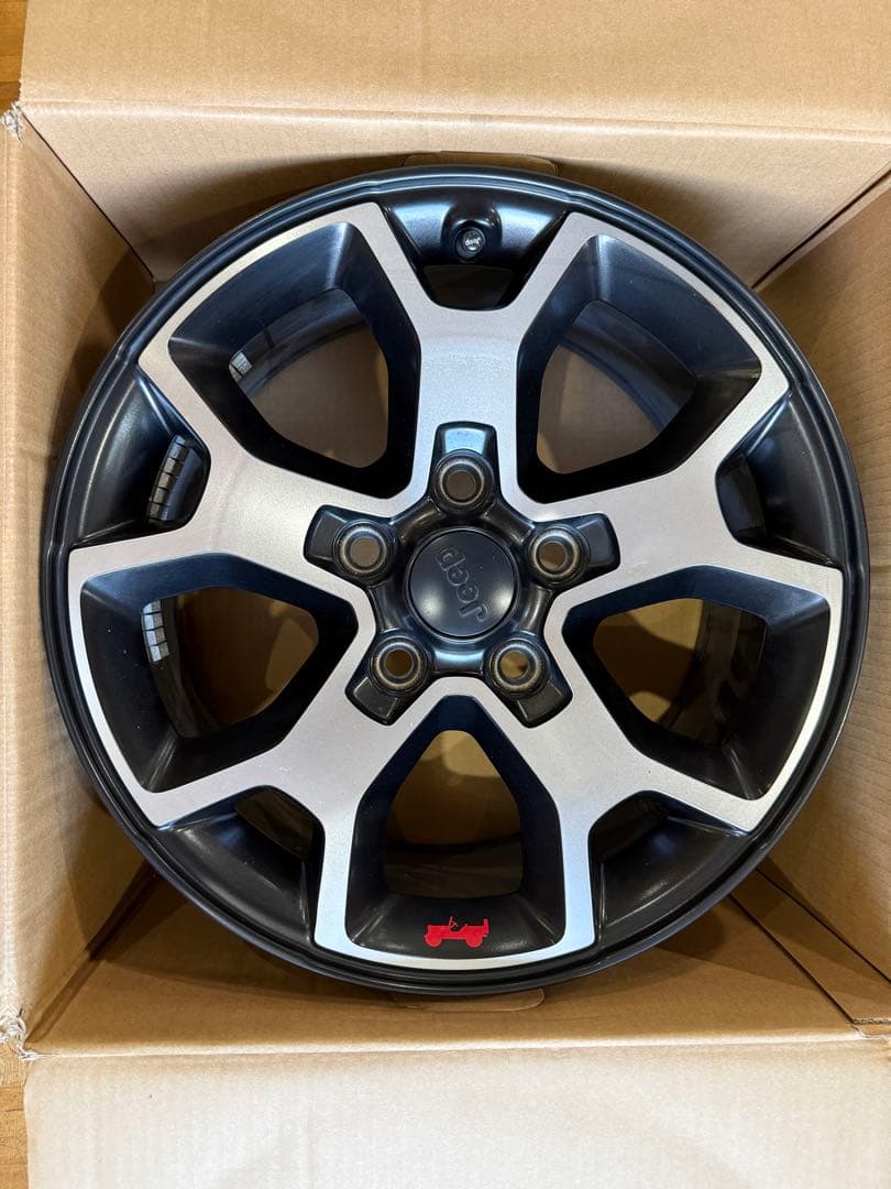 ジープ JL ラングラー ルビコン 純正 ホイール 17in 5本セット