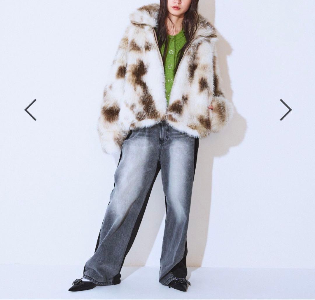 JEANASIS MIXファーブルゾン