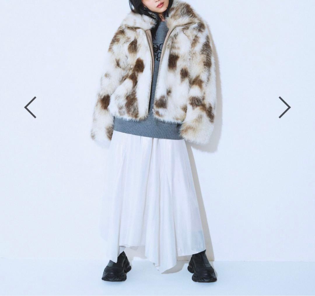 JEANASIS MIXファーブルゾン