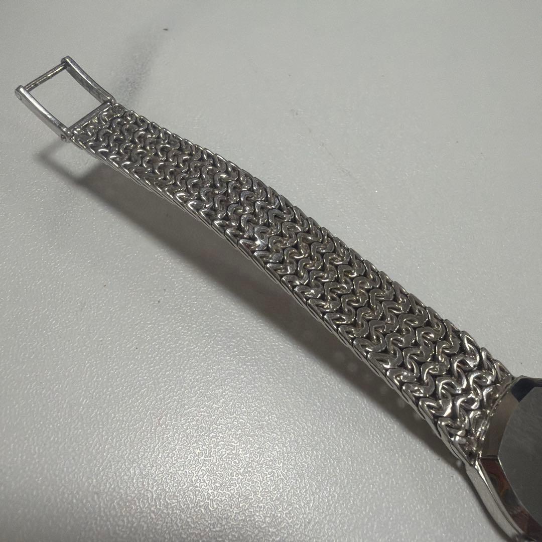 ジュヴェニア スイス製 腕時計 シルバー