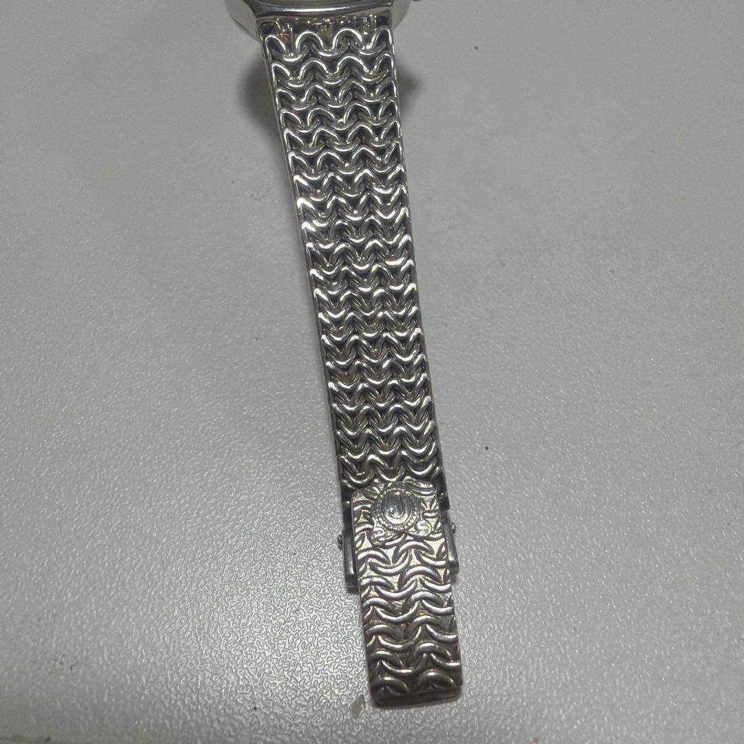 ジュヴェニア スイス製 腕時計 シルバー