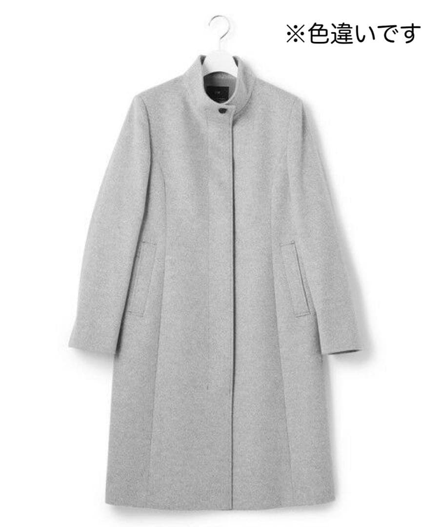 【23区】ウールカシミヤビーバー スタンドカラー コート