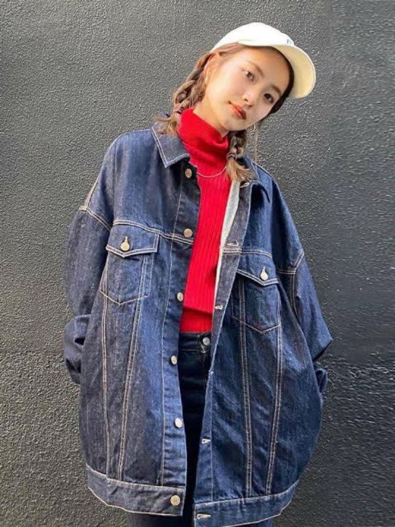 Ungrid / アングリッド / ビッグシルエットデニムジャケット