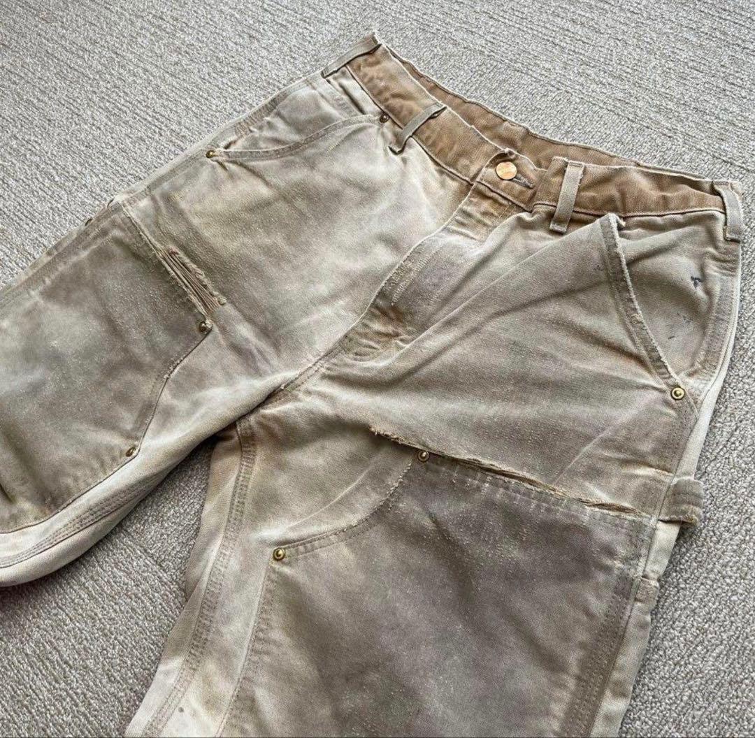 カーハート ダブルニー Carhartt USA製ワークパンツ w32