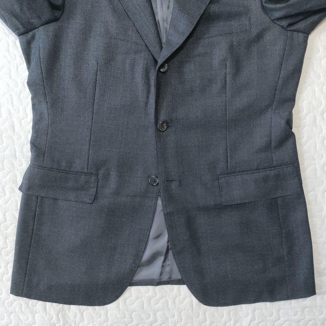 未使用品✨ポロバイラルフローレン　セットアップスーツ　グレンチェック　グレー