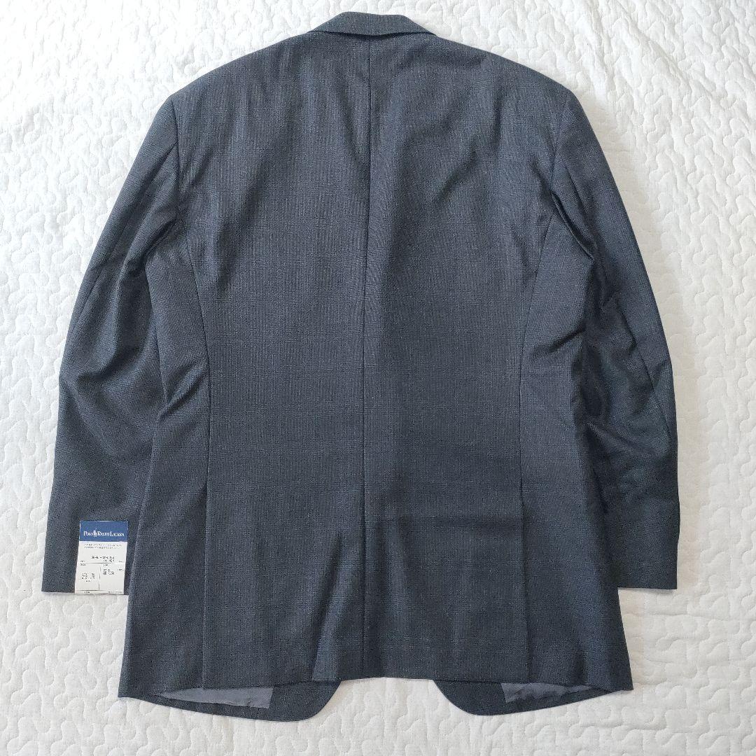 未使用品✨ポロバイラルフローレン　セットアップスーツ　グレンチェック　グレー
