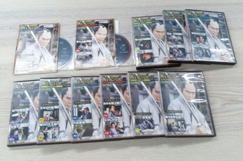 未開封あり　鬼平犯科帳　DVDコレクション　第1〜第7シリーズ　中村吉右衛門
