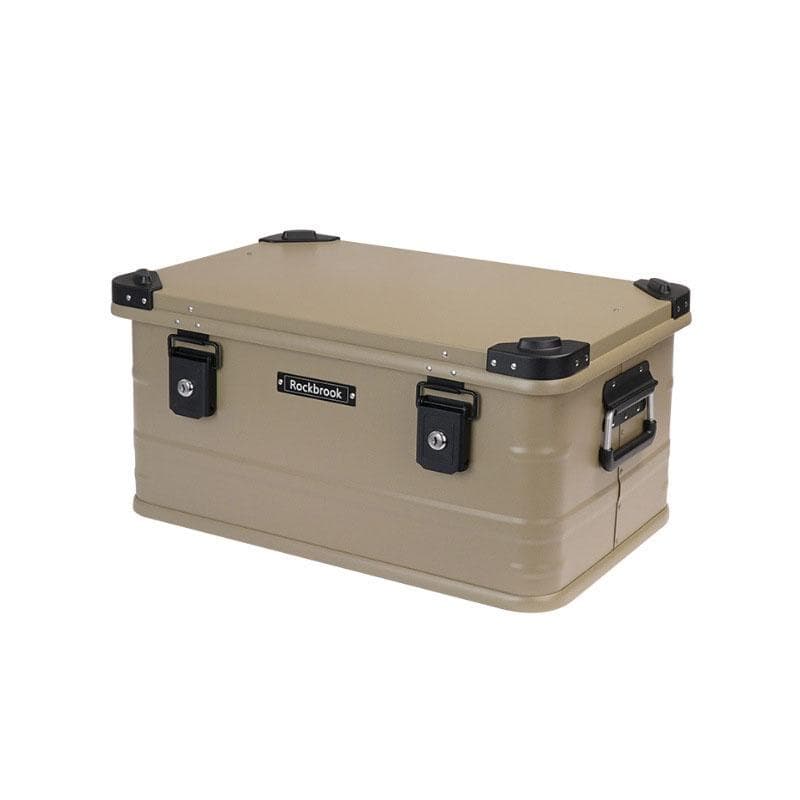 アルミニウムマグネシウム コンテナ キャンプ カスタム 50L (グレー)