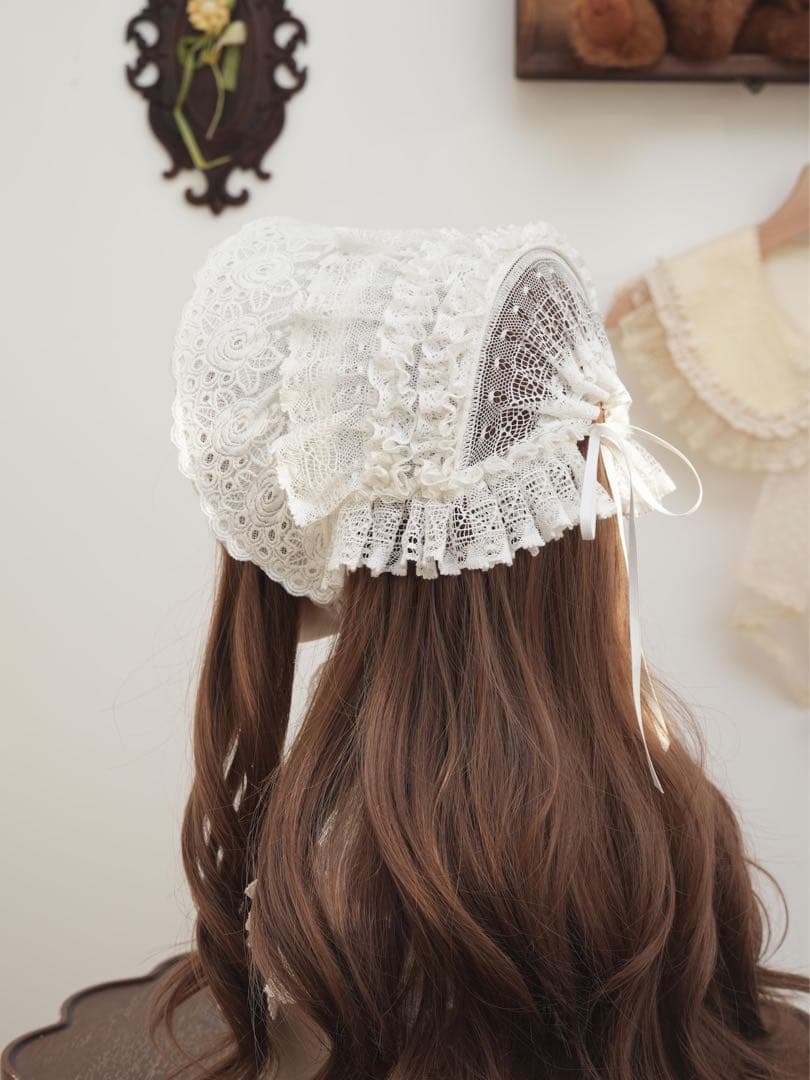 星箱works サマーピクニック 2wayボンネット ホワイト