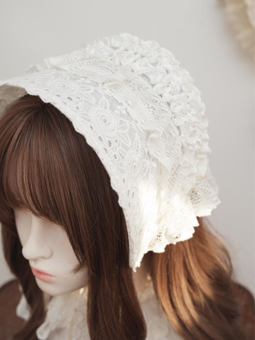 星箱works サマーピクニック 2wayボンネット ホワイト