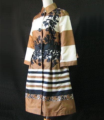 美品　１回着用　HERNO　総柄コート　ヘルノ　正規品