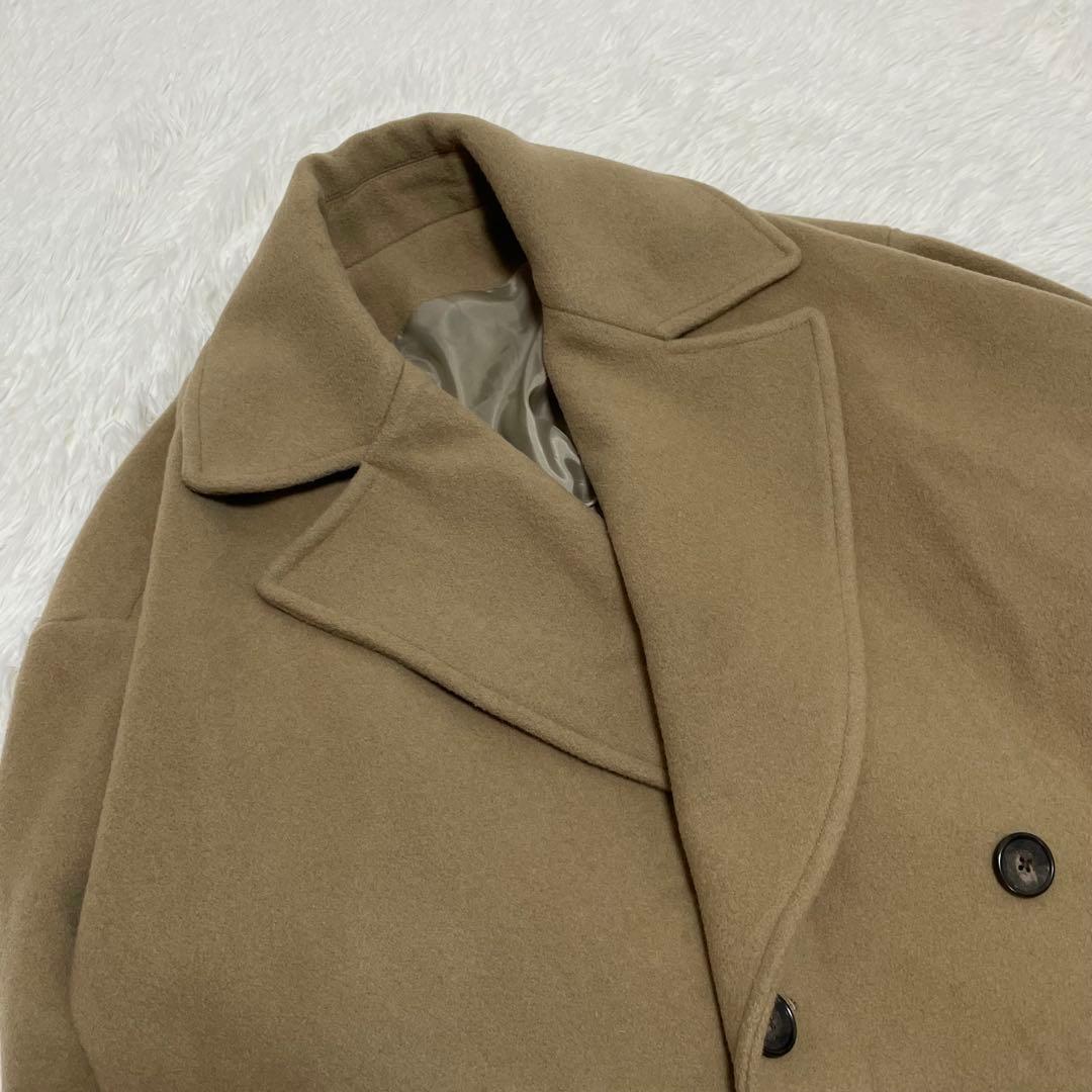 美品 UN by tomomi kishita イズネス ダブル コート M