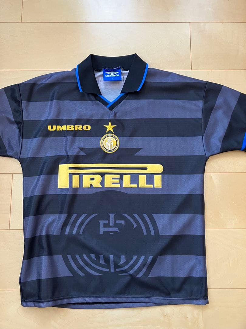サッカー　セリエA インテルユニフォーム　UEFAカップ1997-98モデル