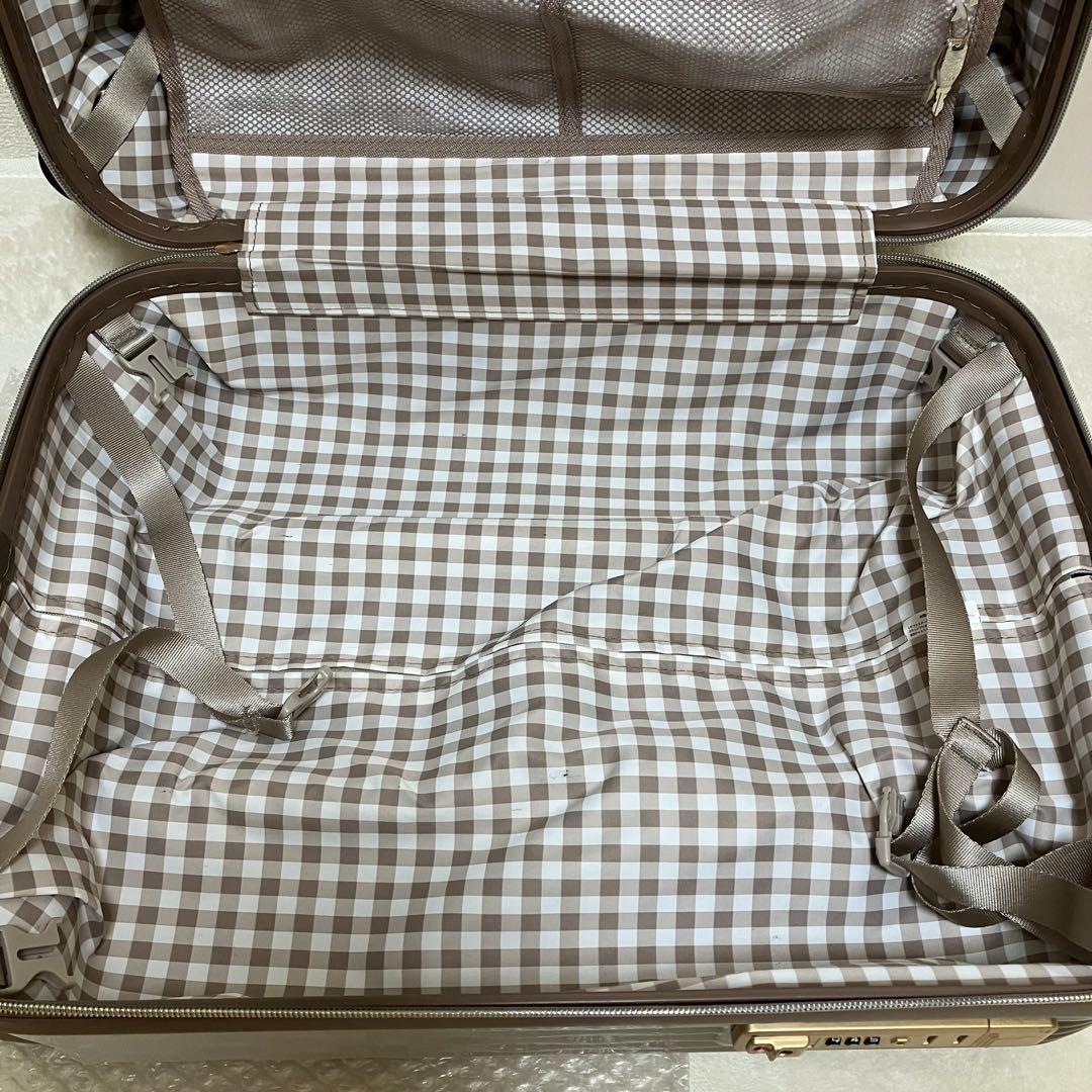 美品 LUNALUX シフレ キャリーケース S ミニトランク付き