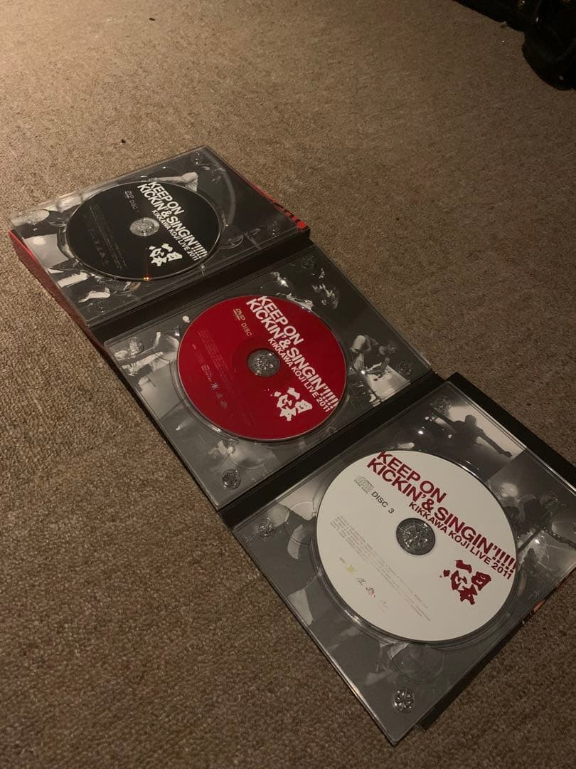 吉川晃司ライブDVD box ４セット※全て初回限定盤、帯付き