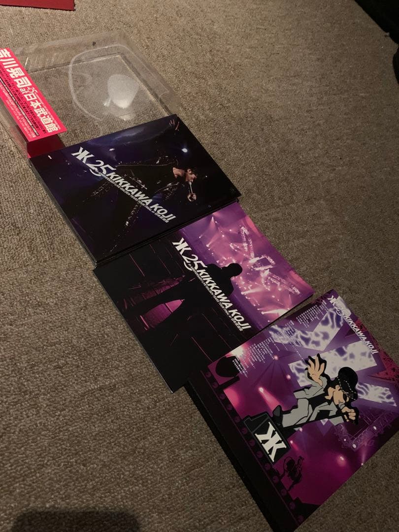 吉川晃司ライブDVD box ４セット※全て初回限定盤、帯付き