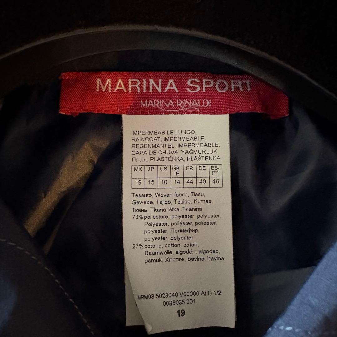 MARINARINALDI / MARINA SPORT/ポンチョコート15号