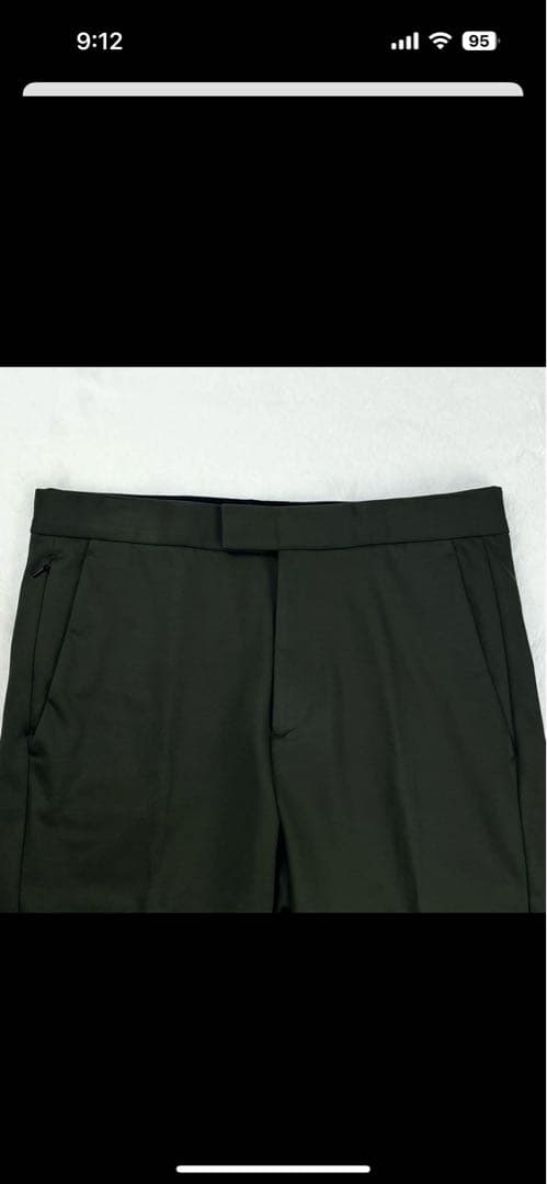 Theory ダークグリーン セミテックスーツ サイズ34