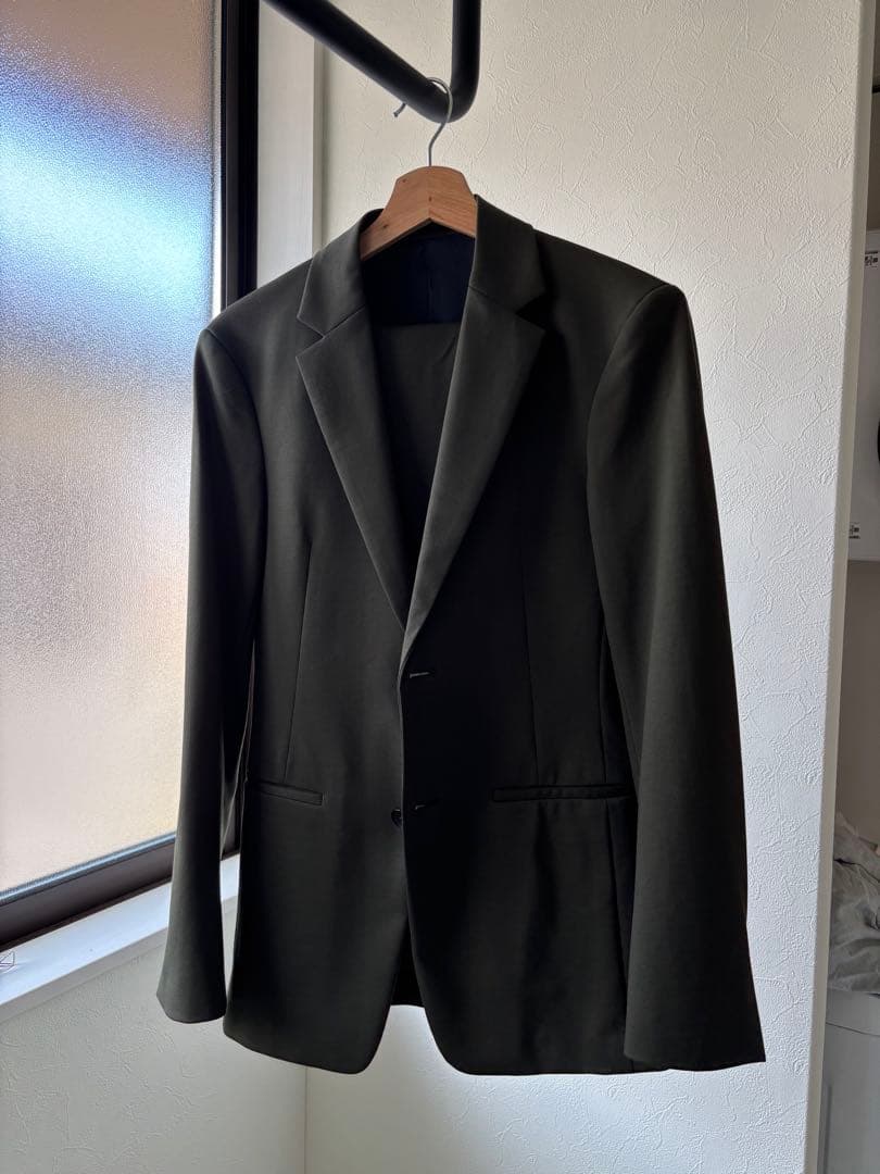 Theory ダークグリーン セミテックスーツ サイズ34