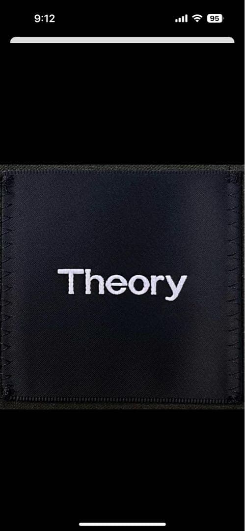 Theory ダークグリーン セミテックスーツ サイズ34